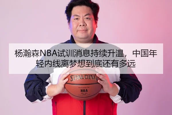 杨瀚森NBA试训消息持续升温，中国年轻内线离梦想到底还有多远